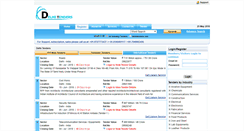 Desktop Screenshot of delhitenders.com